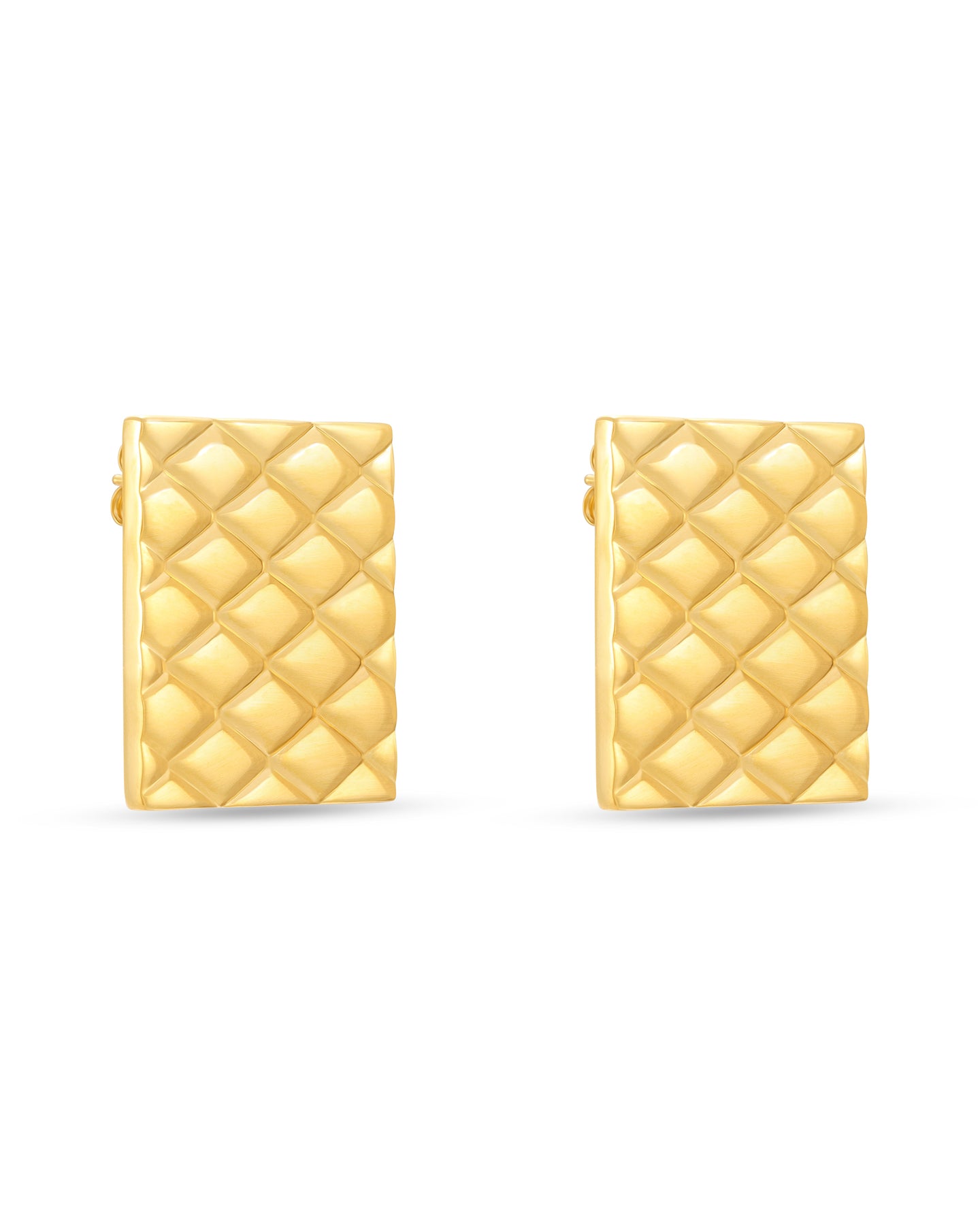 Signature (L) Earrings - Gold